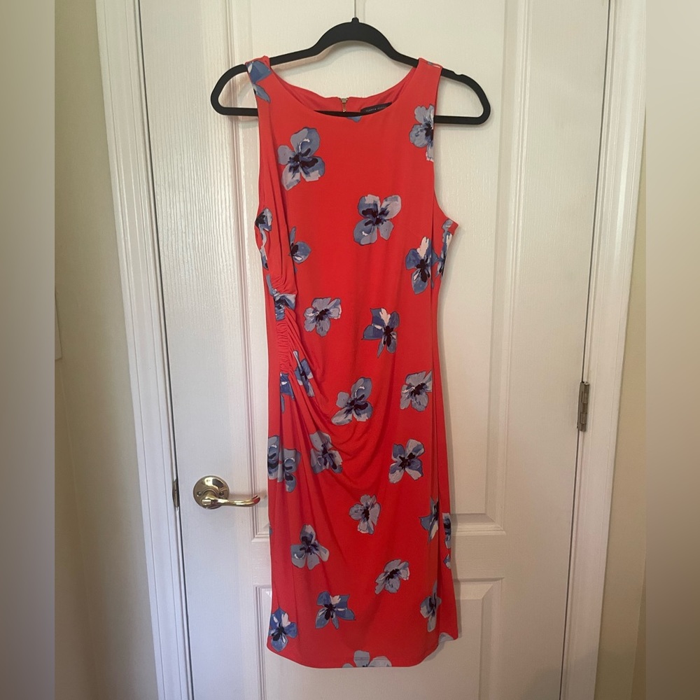 Tommy Hilfiger Orange Floral Dress